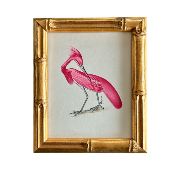 Hand-Painted Heron Miniature, Rosie - Image 3