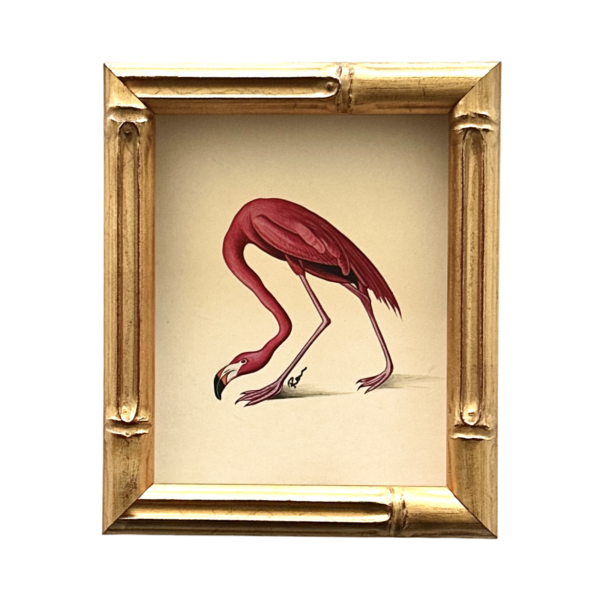 Hand-Painted Flamingo Miniature, Rosy Rascal - Image 4