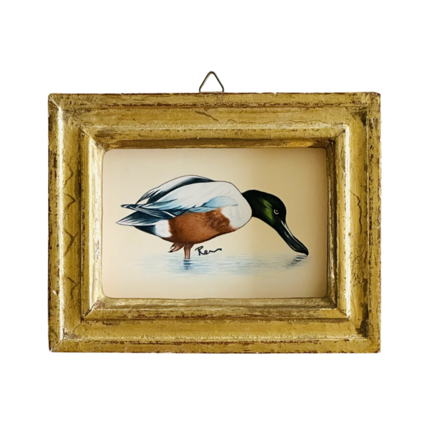 Hand-Painted Mallard Mini, Dove