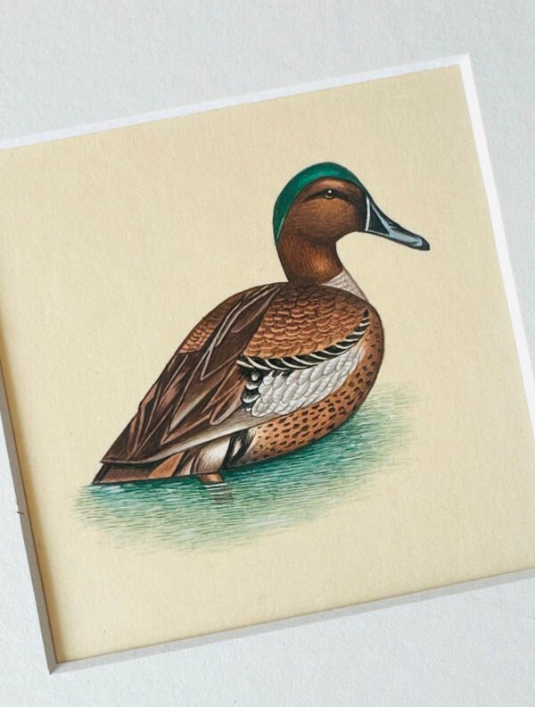 Hand-Painted Mallard Mini, Dapper Drake - Image 3