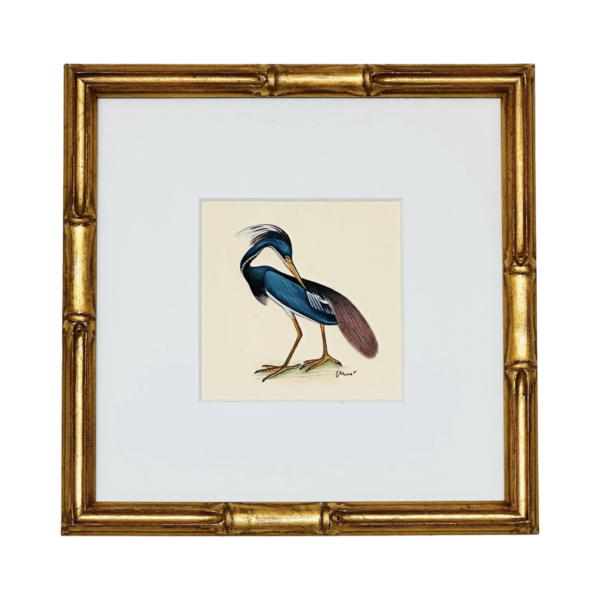 Hand-Painted Blue Heron Mini, Mr. Majesty - Image 4