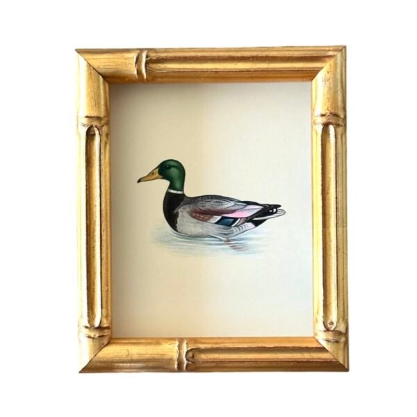 Hand-Painted Mallard Miniature, Feathered Friend - Image 4