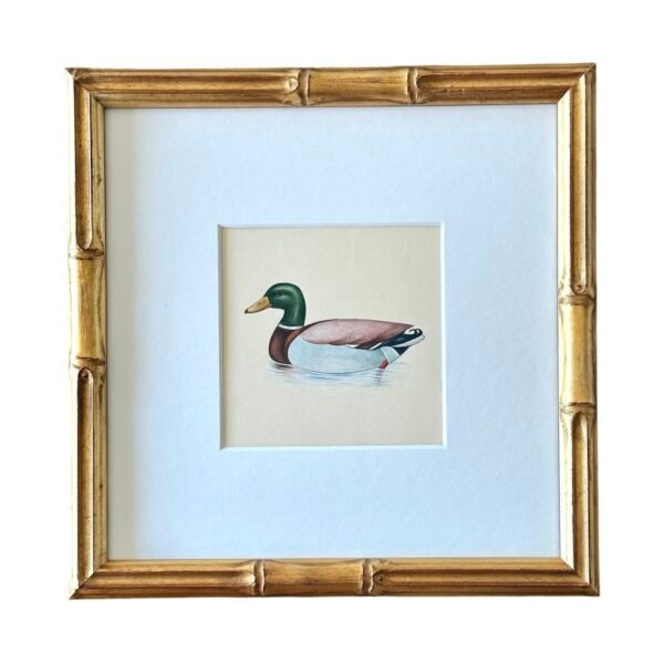 Hand-Painted Mallard Mini, Quirky Quack - Image 3