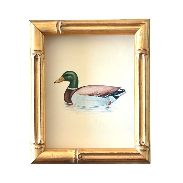 Hand-Painted Mallard Mini, Quirky Quack