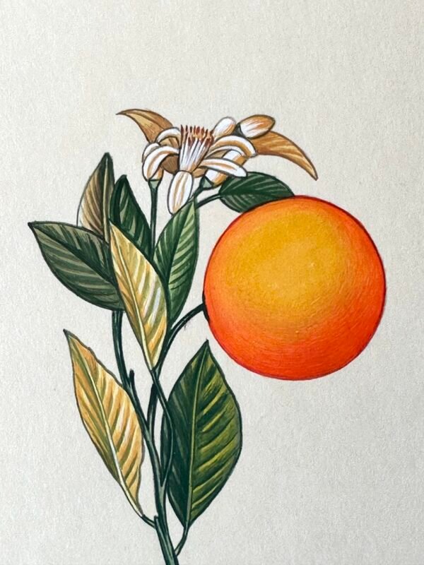 Hand-Painted Orange Miniature #1 - Image 2