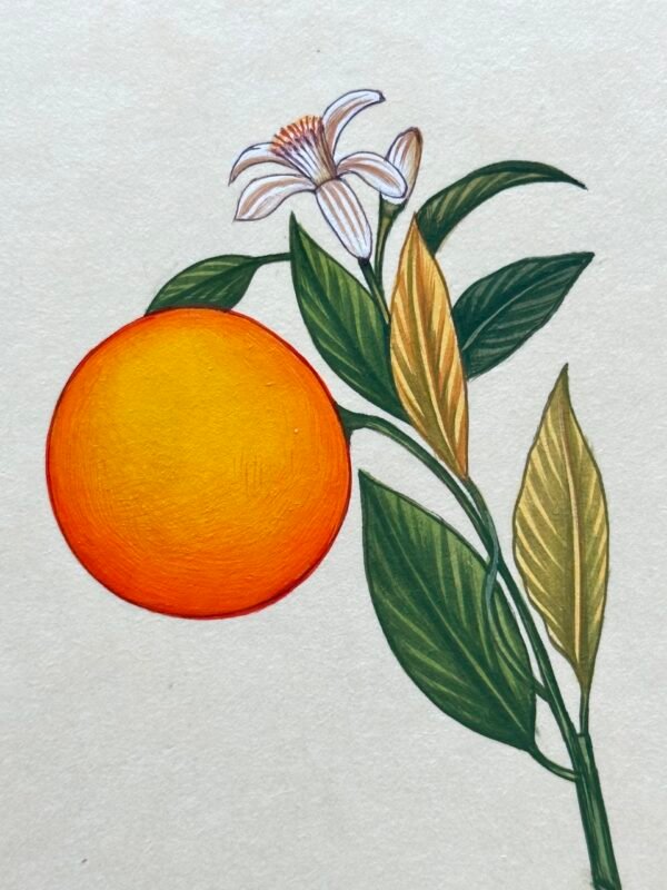 Hand-Painted Clementine Miniature #3 - Image 2