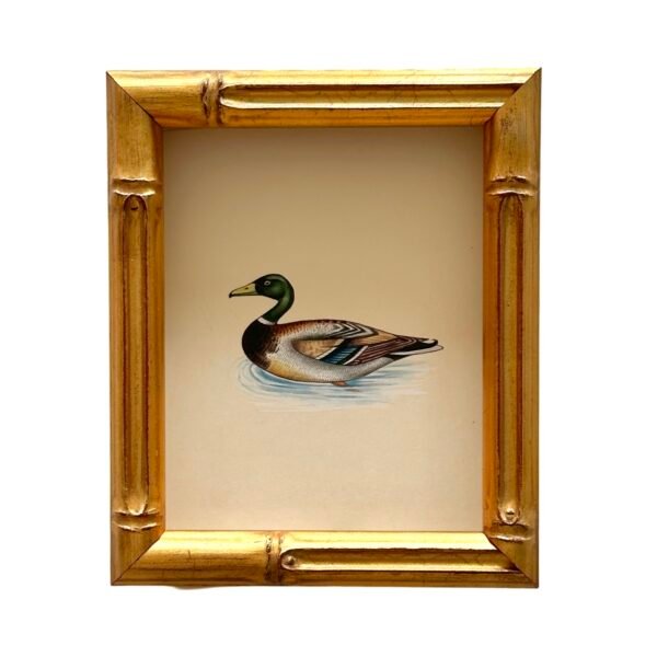 Hand-Painted Mallard Mini, Feather Floater - Image 3