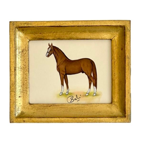 Hand-Painted Mini Horse Painting, Windsor