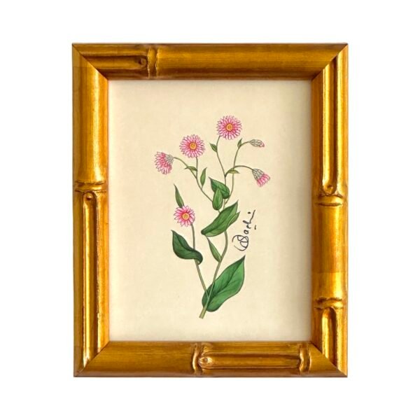 Hand-Painted Floral Painting, Cotton Kiss