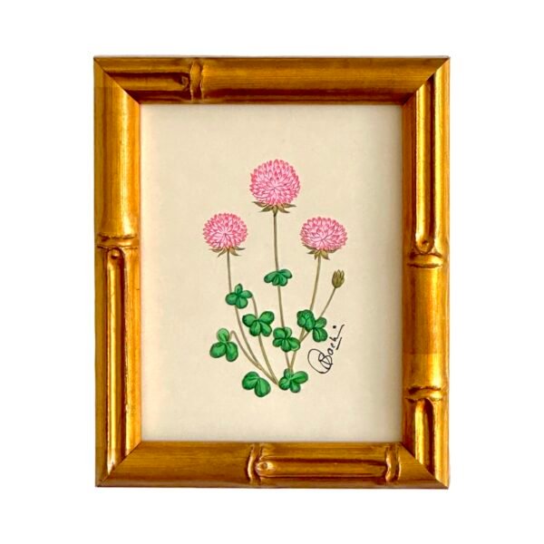 Hand-Painted Floral Painting, Peony Pop