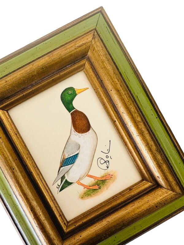 Hand-Painted Mallard Painting, Pippin - Image 3