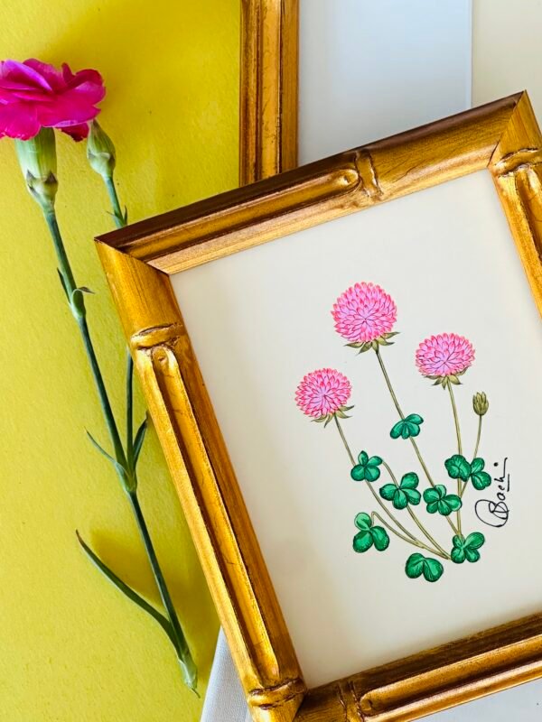 Hand-Painted Floral Painting, Peony Pop - Image 3