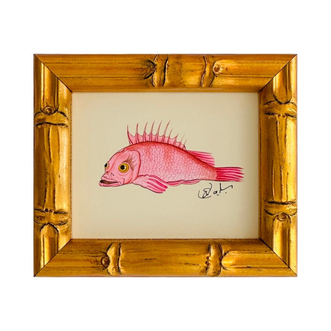 Hand-Painted Fish Painting, Fizz