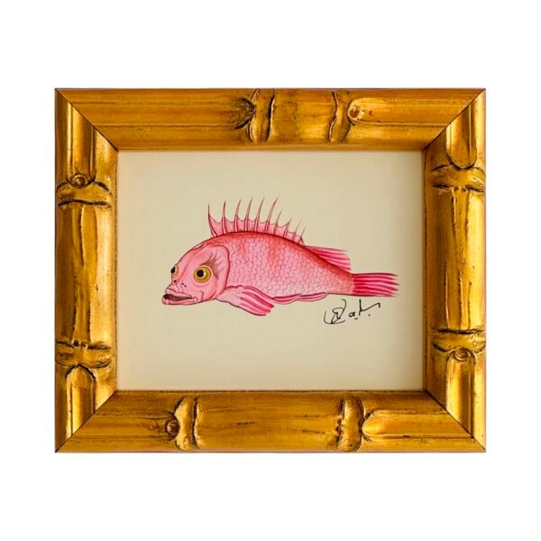 Hand-Painted Fish Painting, Fizz