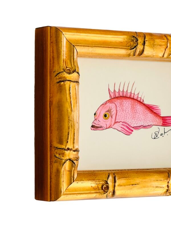 Hand-Painted Fish Painting, Fizz - Image 3