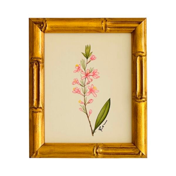 Hand-Painted Floral Painting, Pink Breeze