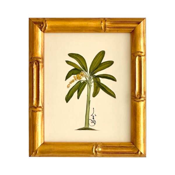 Hand-Painted Banana Palm Tree Painting