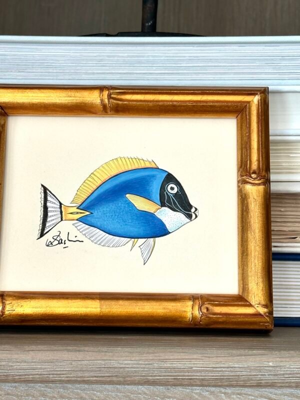 Hand-Painted Fish Painting, Dory - Image 4