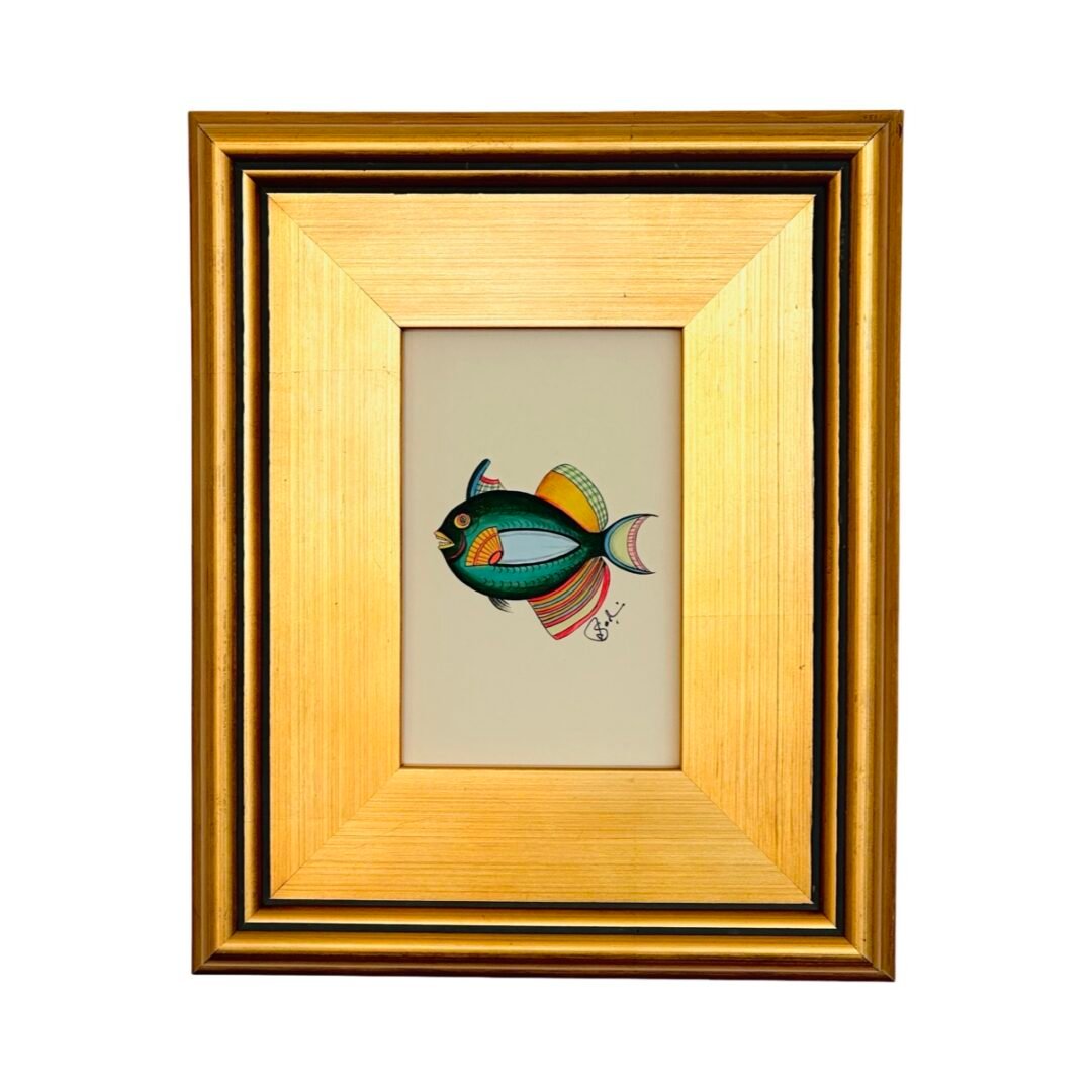 Hand-Painted Fish Painting, Finnigan