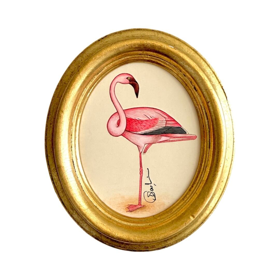 Hand-Painted Flamingo, Tutu