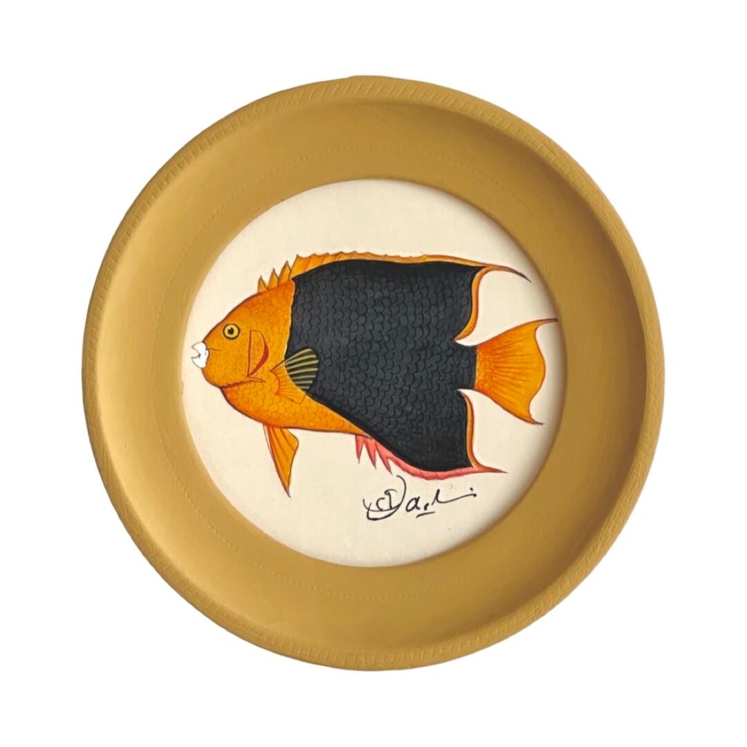 Hand-Painted Fish Painting, Fifi