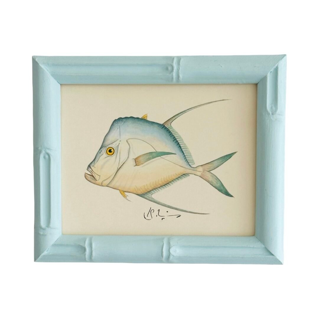Hand-Painted Fish Painting, Lumi