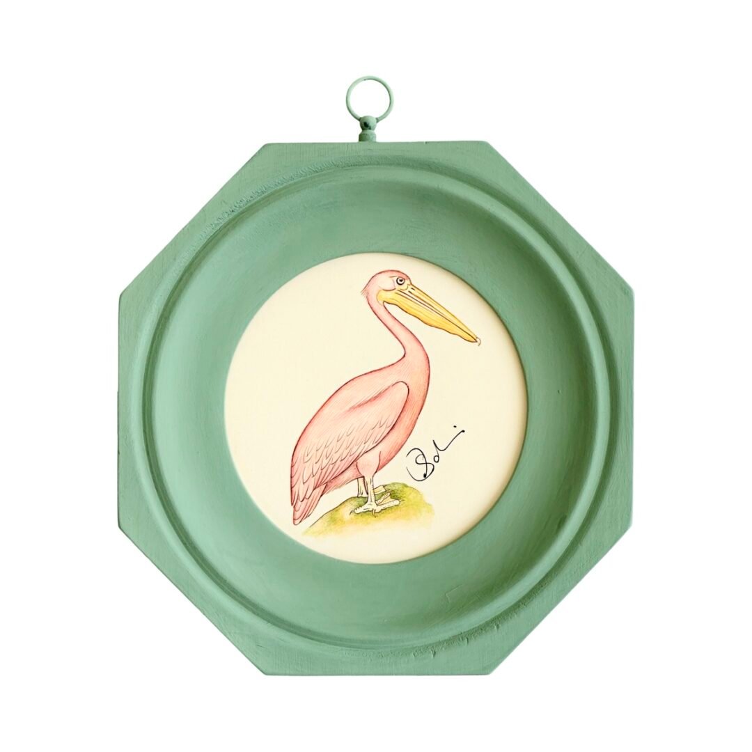 Hand-Painted Pelican Painting, Rosalie
