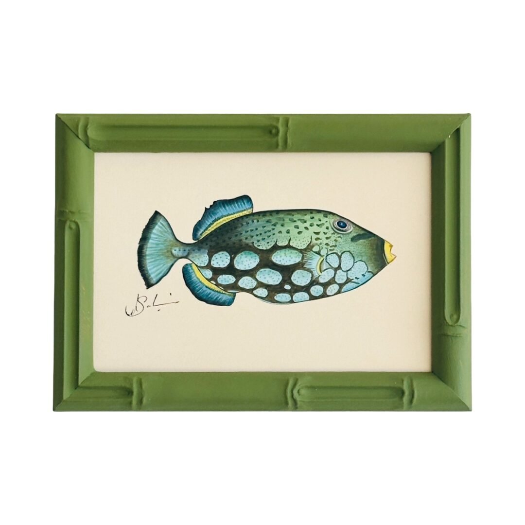 Hand-Painted Fish Painting, Reef
