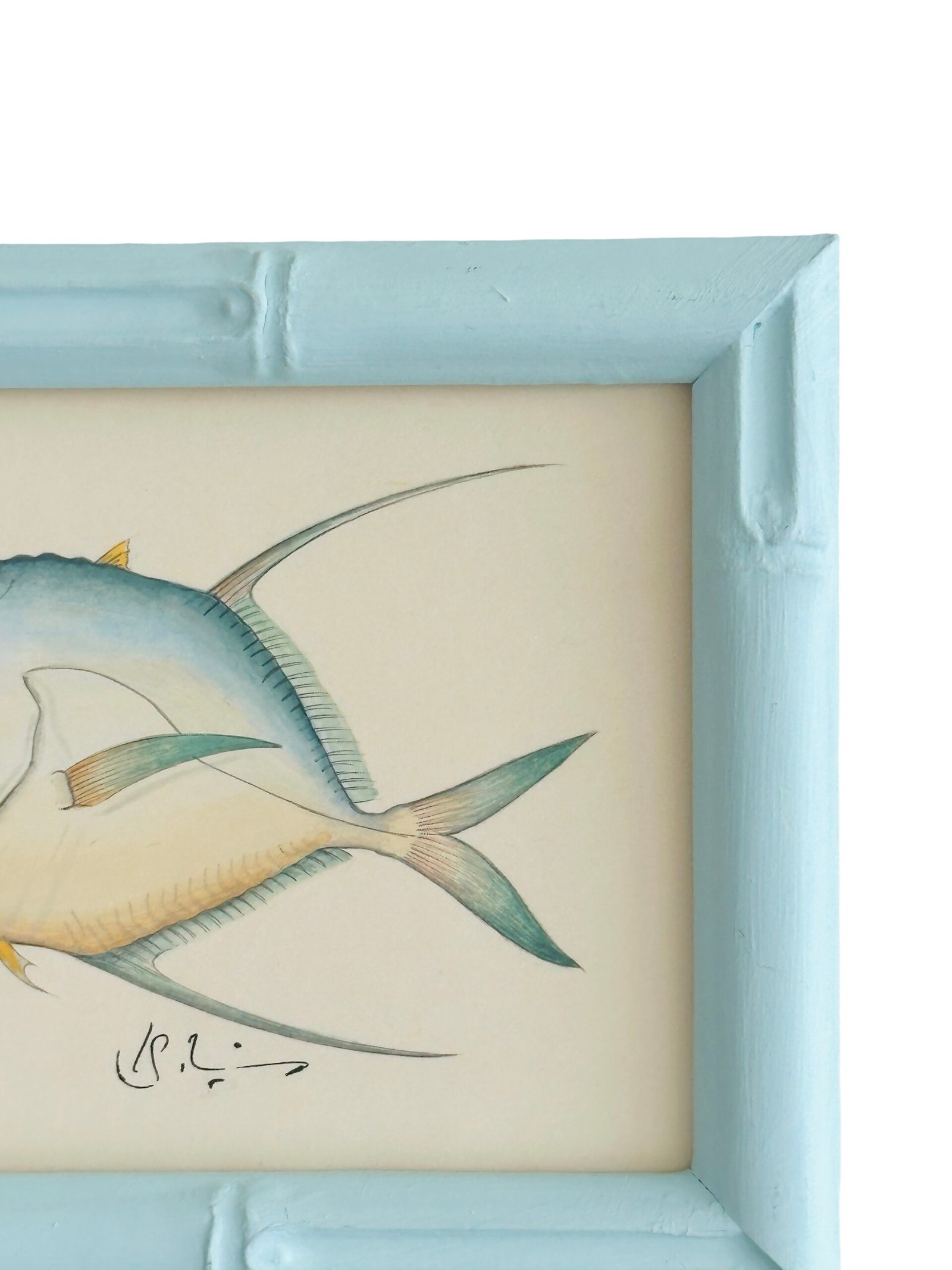 Hand-Painted Fish Painting, Lumi - Image 3