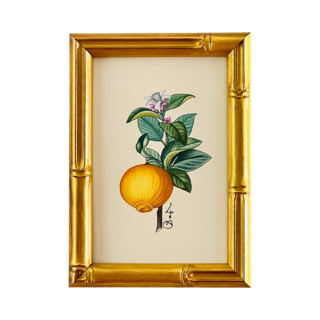 Hand-Painted Citrus Painting