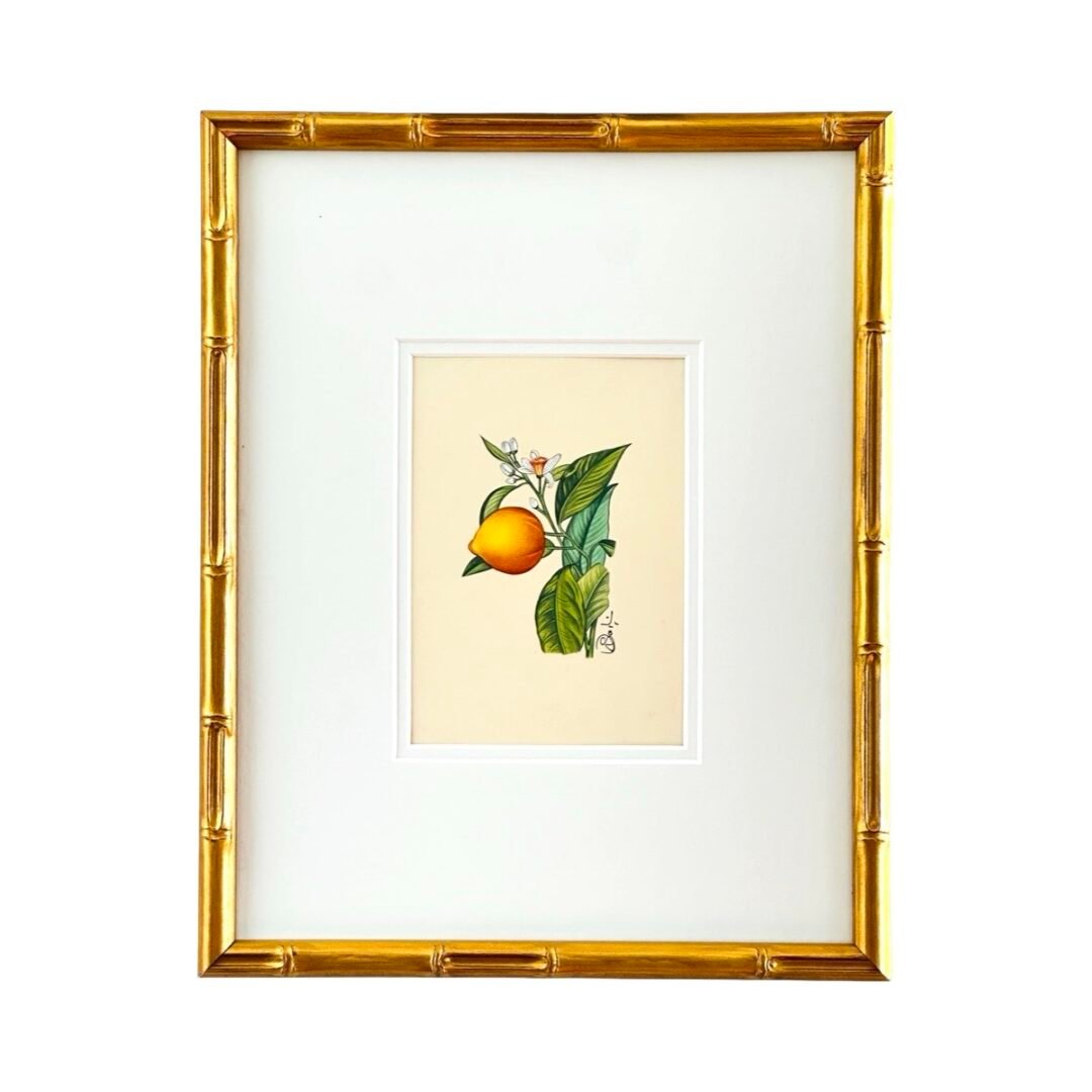 Hand-Painted Citrus Painting