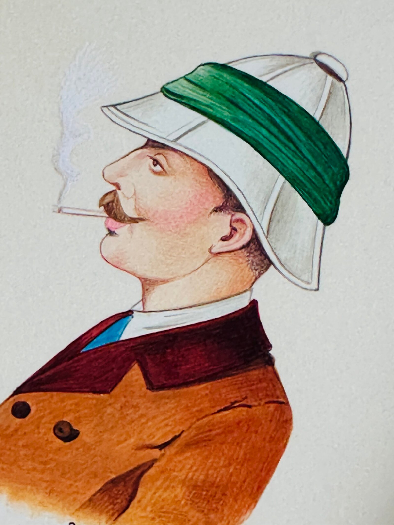 Hand-Painted Portrait Painting - Image 2