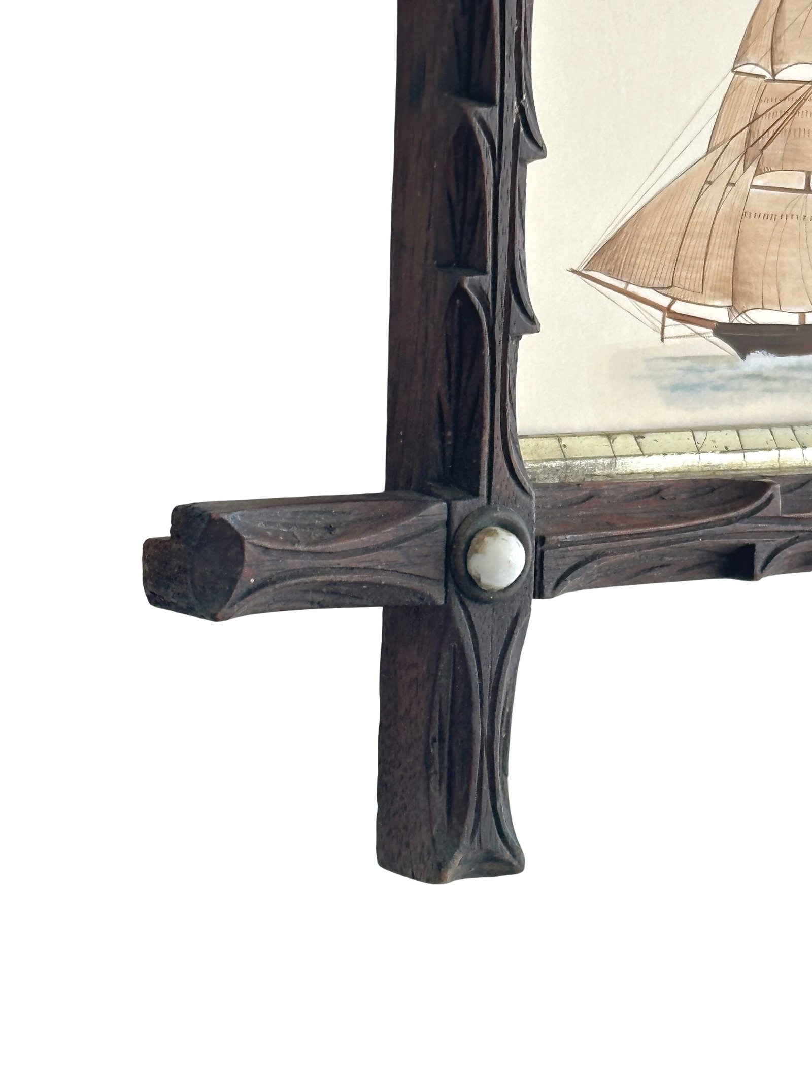 Hand-Painted Sailboat Painting, Sailor’s Keepsake - Image 4