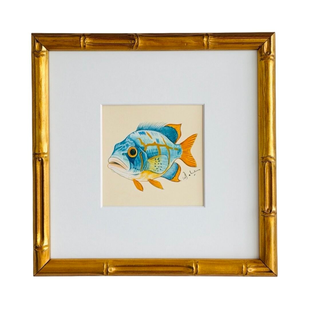 Hand-Painted Fish Painting, Kai
