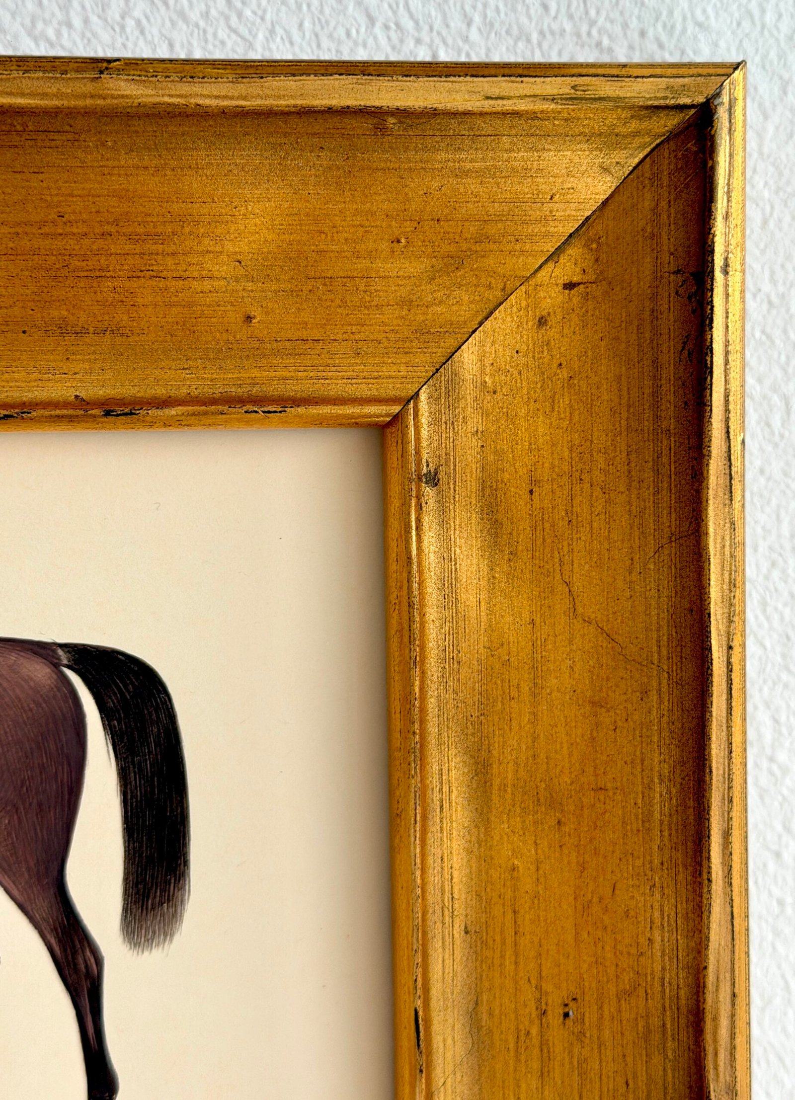 Hand-Painted Horse Painting, Winston - Image 4